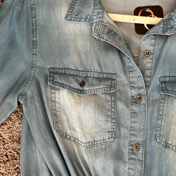 Denim Tunic Dress - Picture 9 of 10